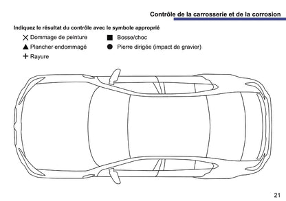 BMW Maintenance Book | French
