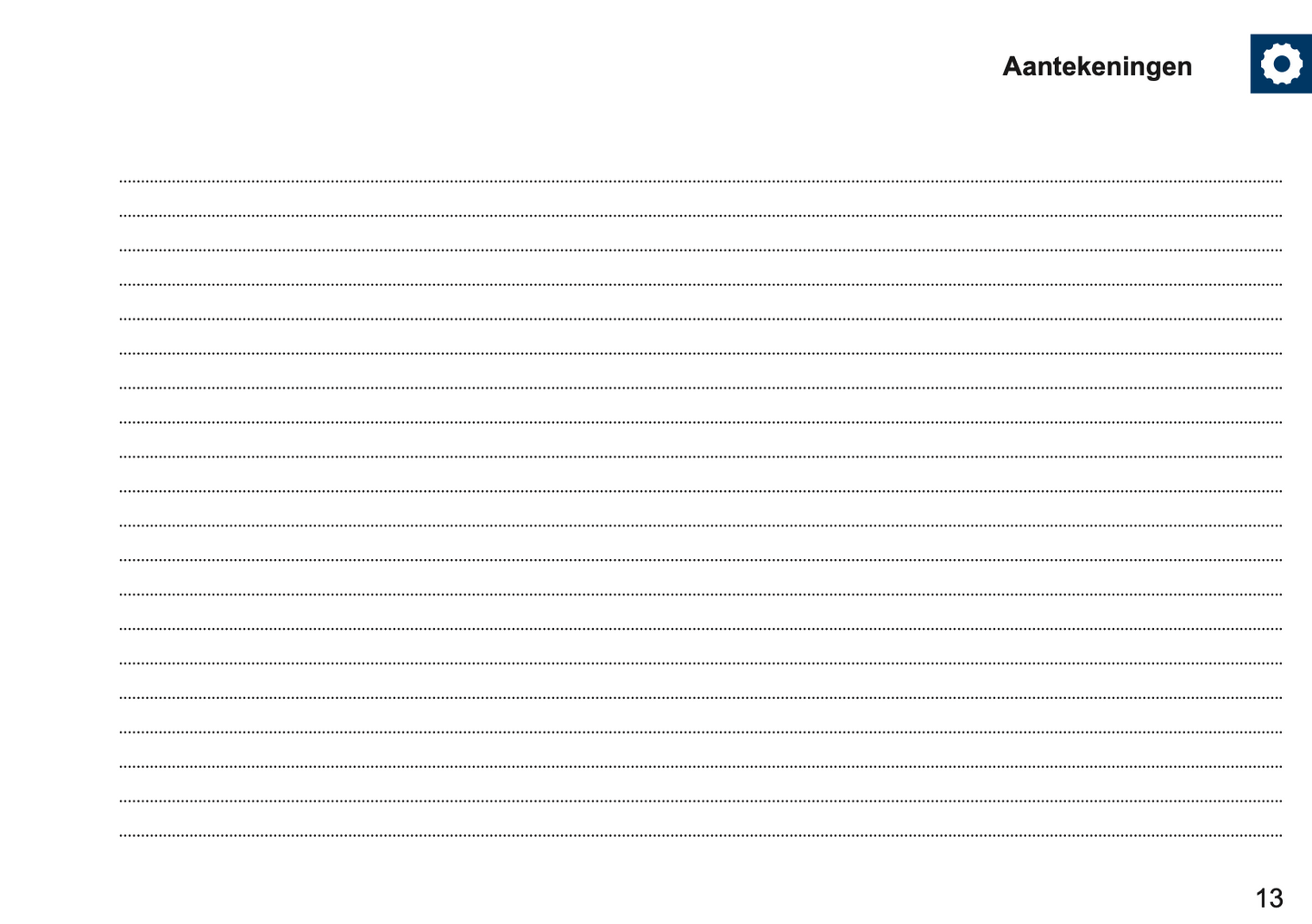 BMW Maintenance Book | Dutch