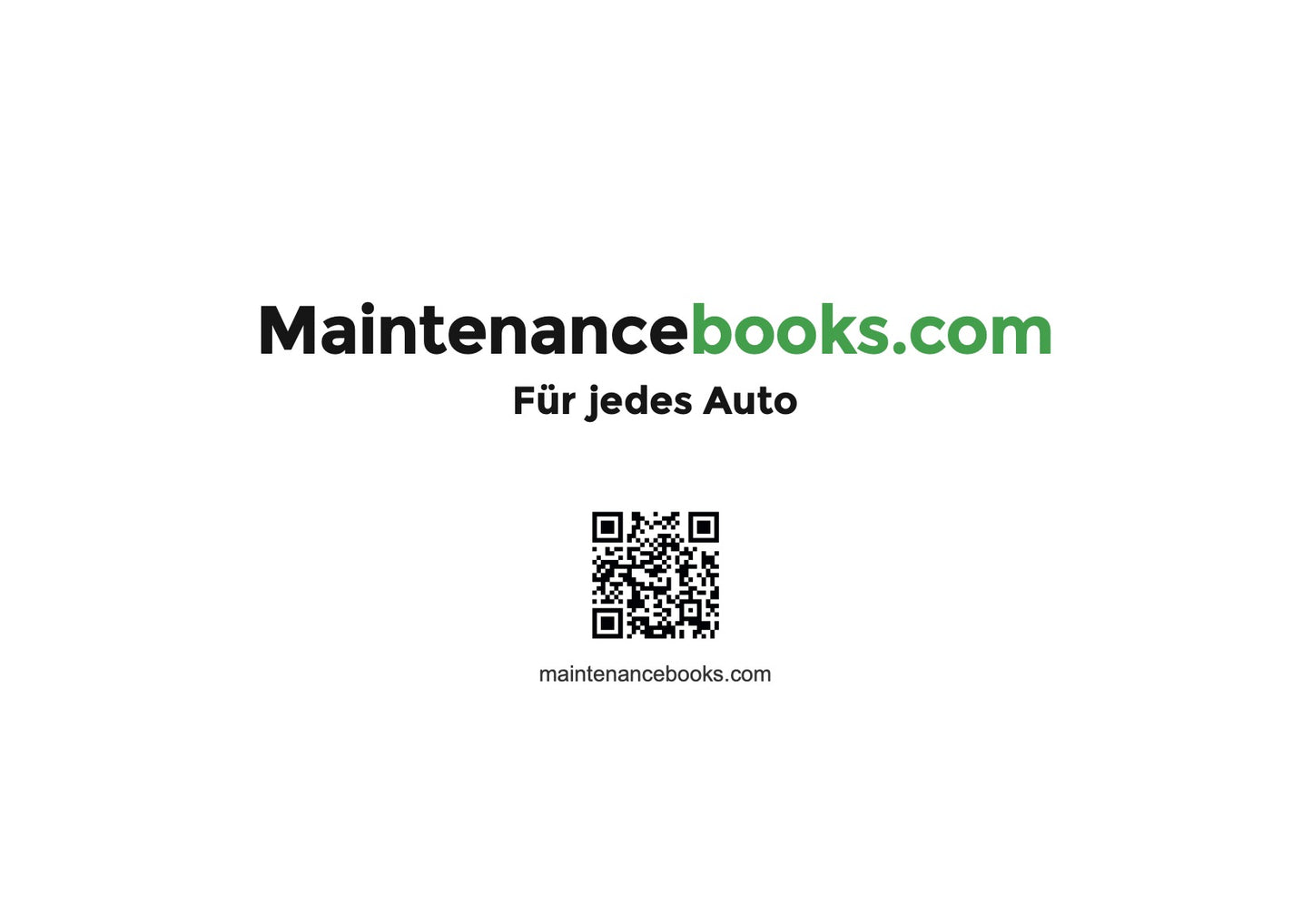 DS Automobiles Maintenance Book | German