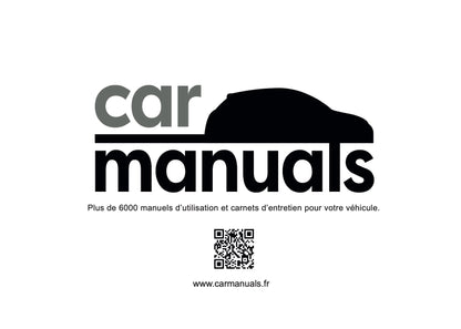 DS Automobiles Maintenance Book | French
