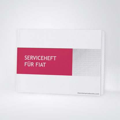 Fiat Maintenance Book | German