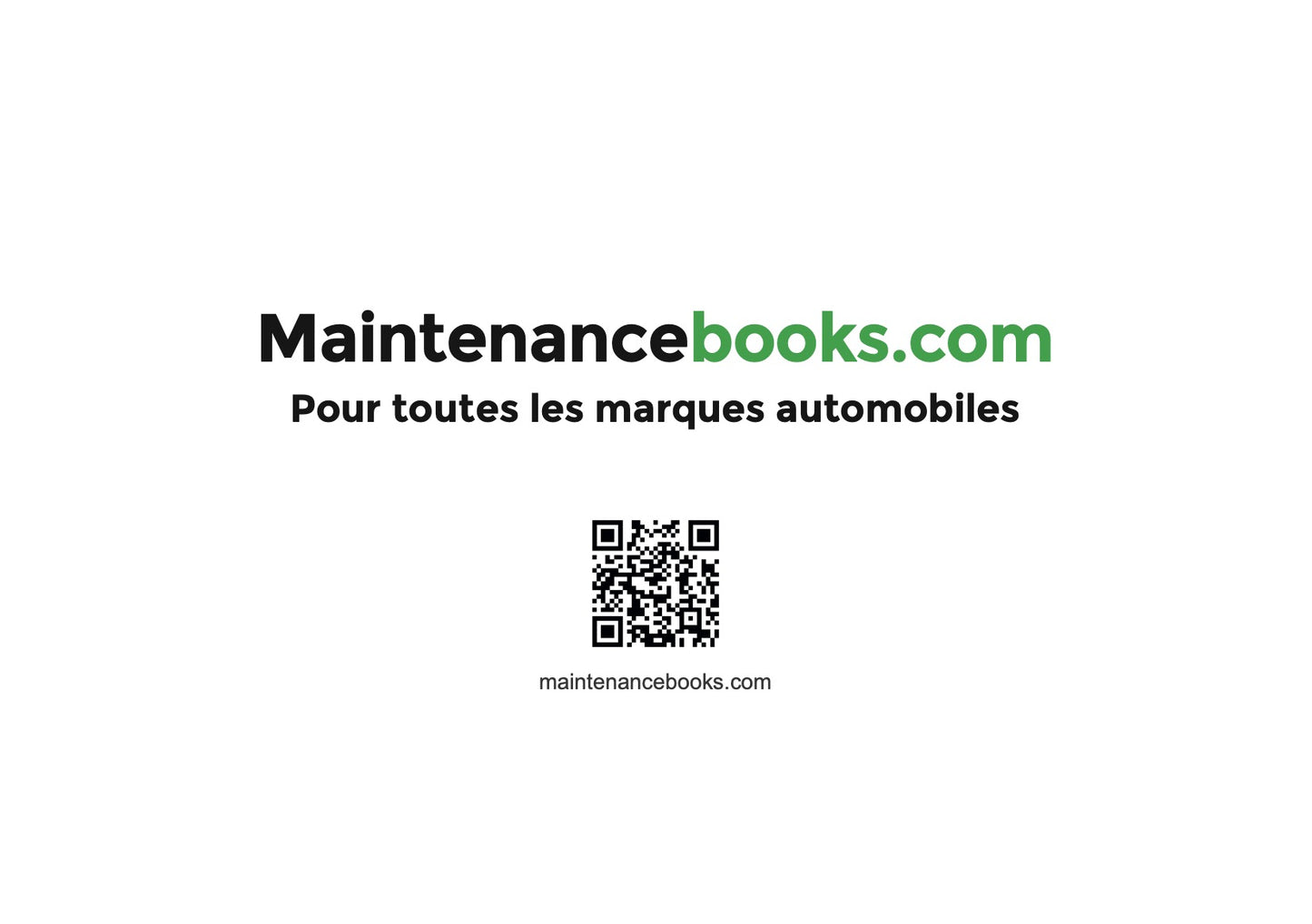 Fiat Maintenance Book | French