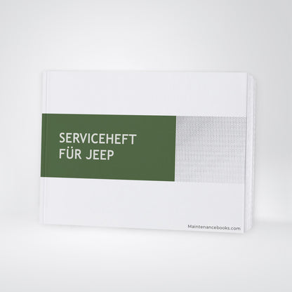 Jeep Maintenance Book | German