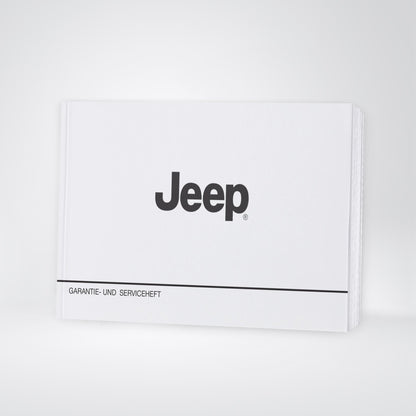 2020-2021 Jeep Warranty & Maintenance Book | German