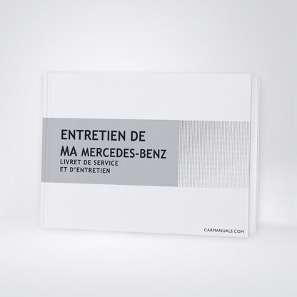 Mercedes-Benz Maintenance Book | French