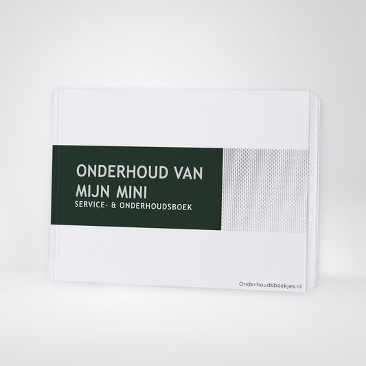 Mini Maintenance Book | Dutch