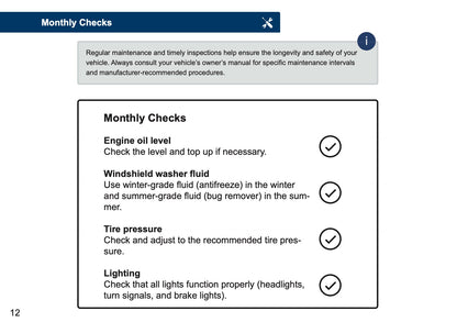 Mazda Maintenance Book | English
