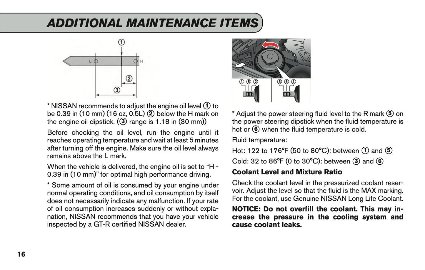 2016 Nissan GT-R Service & Maintenance Guide | English