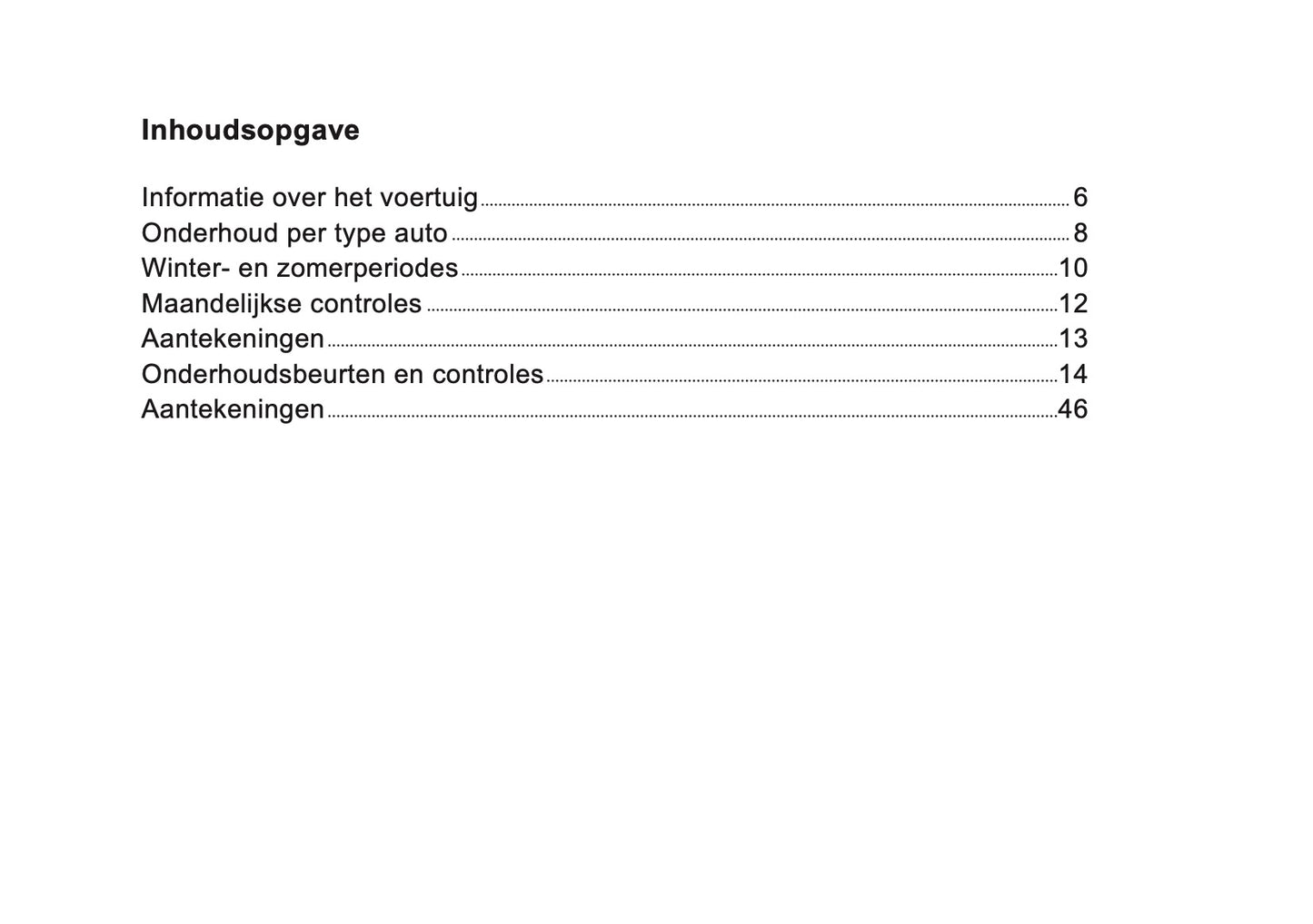 Nissan Onderhoudsboekje | Nederlands