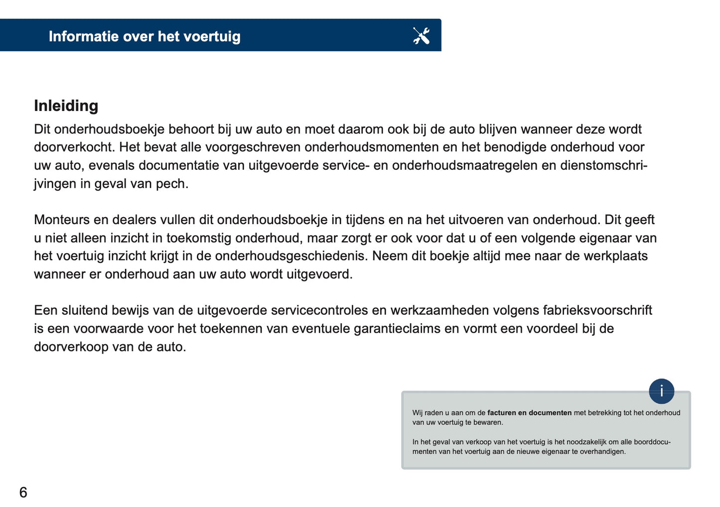 Renault Onderhoudsboekje | Nederlands