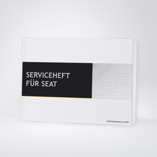 Serviceheft Seat | Deutsch