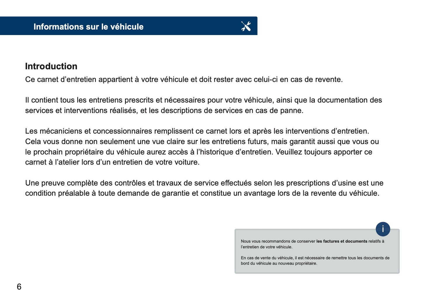 Seat Maintenance Book | French