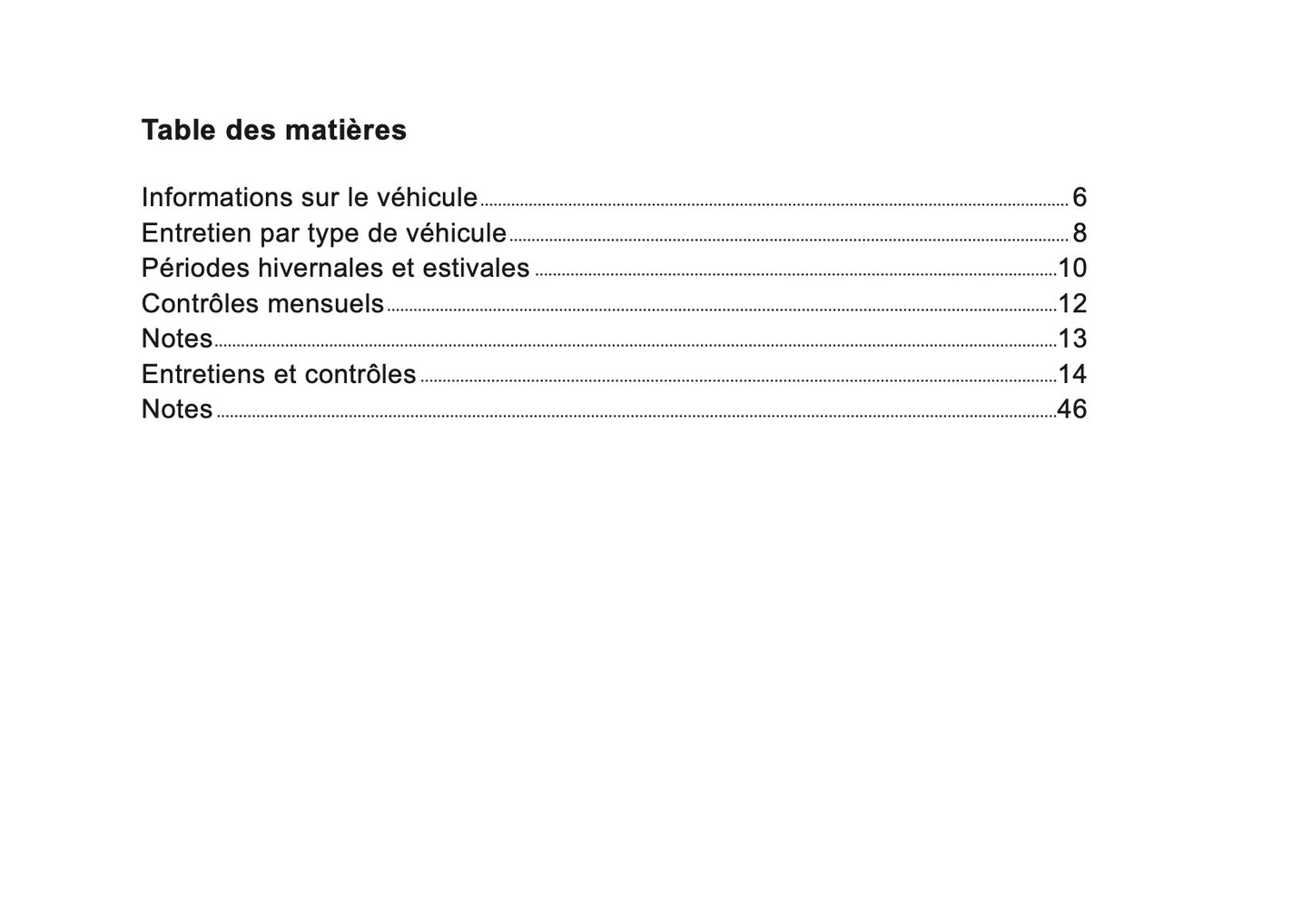 Skoda Maintenance Book | French