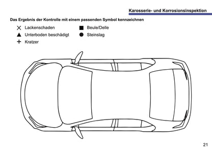 Toyota Maintenance Book | German