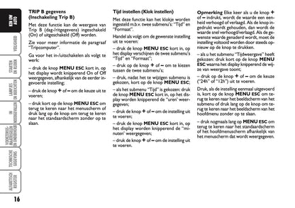 2010-2011 Abarth 500 Owner's Manual | Dutch