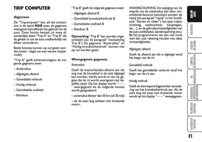 2010-2011 Abarth 500 Owner's Manual | Dutch