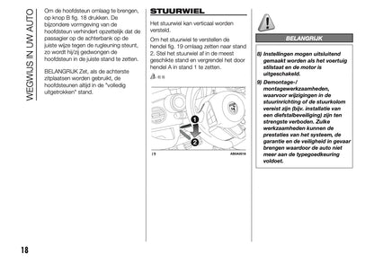 2014 Abarth 500 Owner's Manual | Dutch