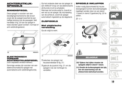 2014 Abarth 500 Owner's Manual | Dutch