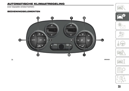 2014 Abarth 500 Owner's Manual | Dutch