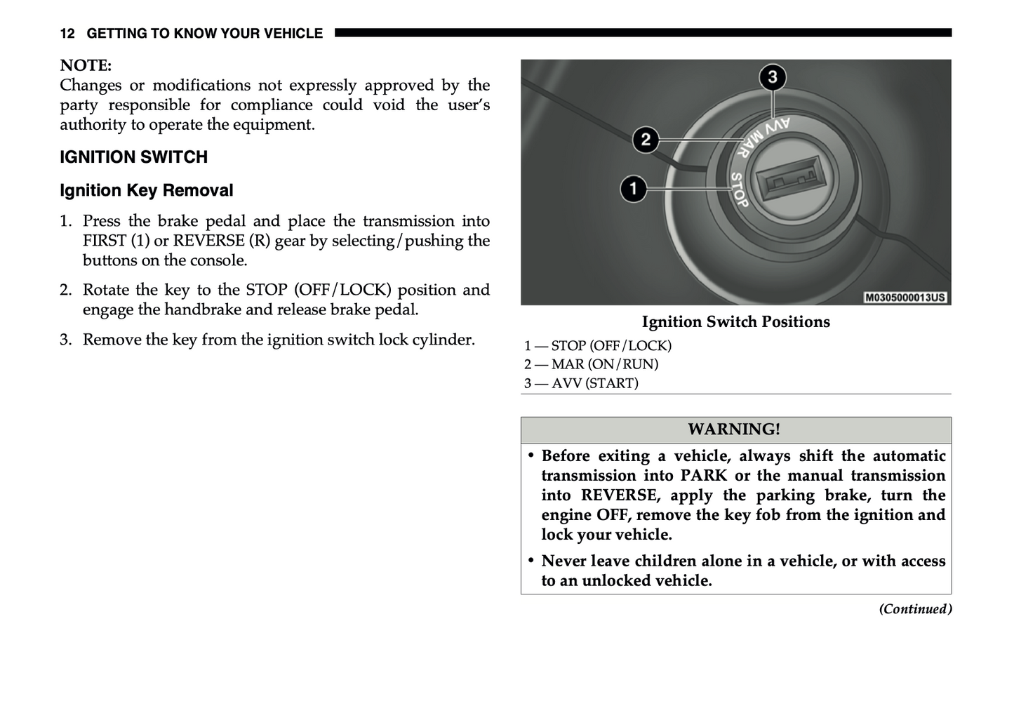 2020 Alfa Romeo 4C Spider Owner's Manual | English