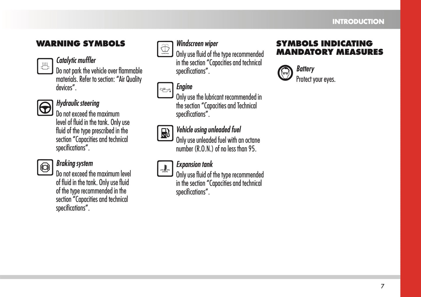 2009-2010 Alfa Romeo 8C Spider Owner's Manual | English