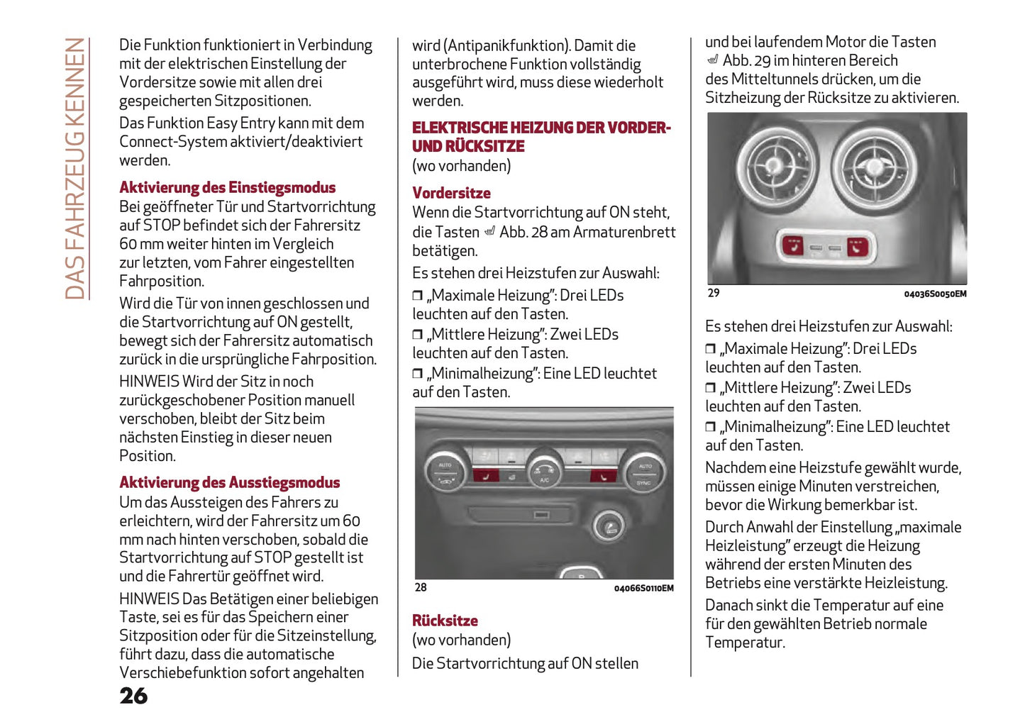 2022-2023 Alfa Romeo Giulia Owner's Manual | German