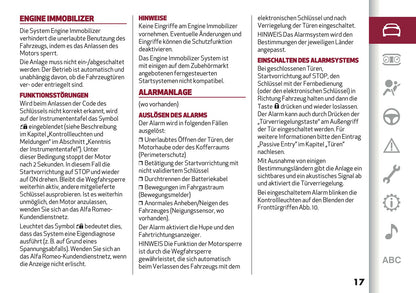 2026 Alfa Romeo Giulia Owner's Manual | German