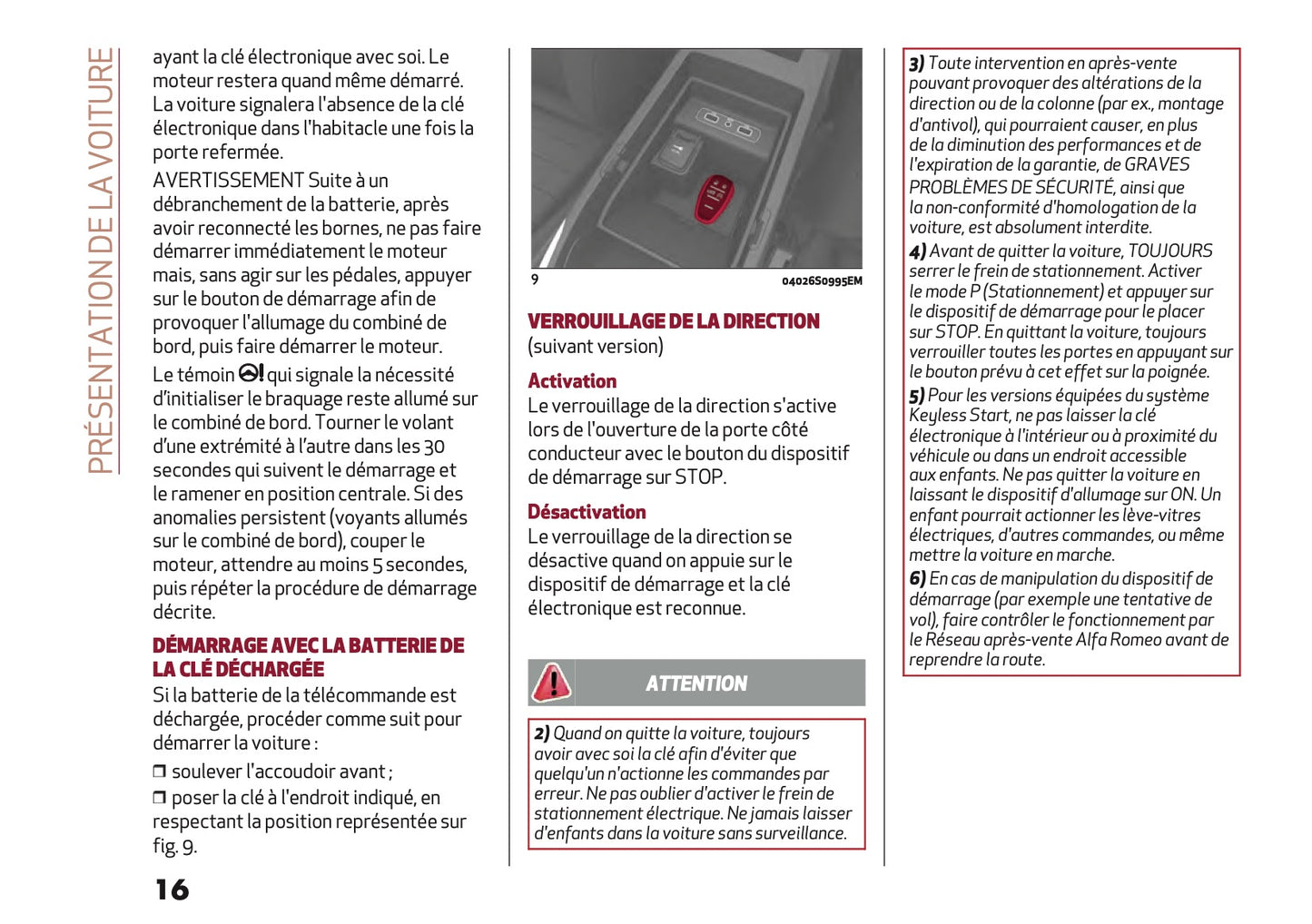 2023 Alfa Romeo Giulia Owner's Manual | French