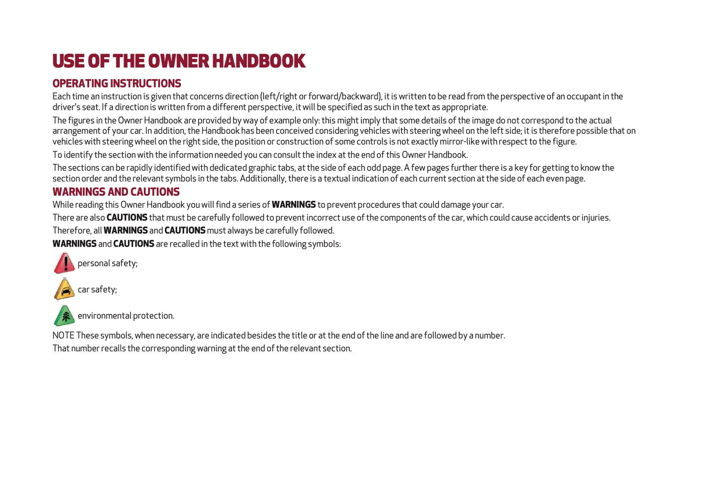 2024-2025 Alfa Romeo Giulia Owner's Manual | English