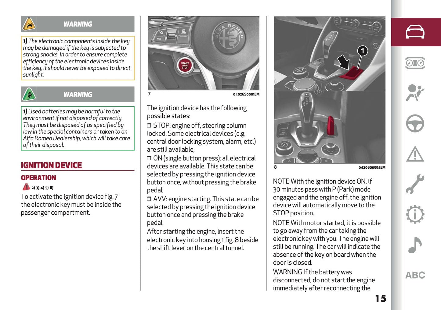 2026 Alfa Romeo Giulia Owner's Manual | English