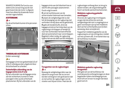2020 Alfa Romeo Giulia Owner's Manual | Dutch