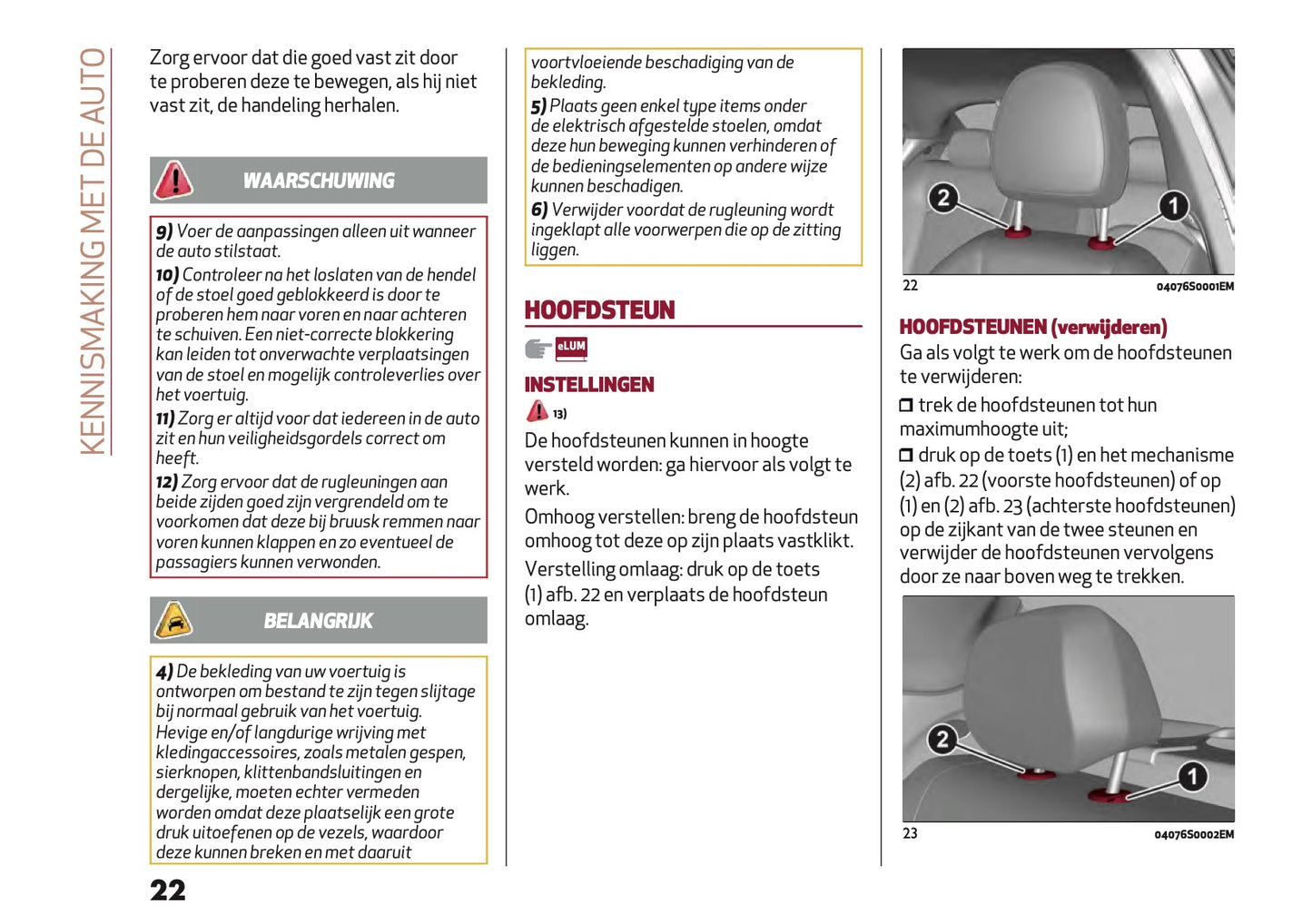 2020 Alfa Romeo Giulia Owner's Manual | Dutch