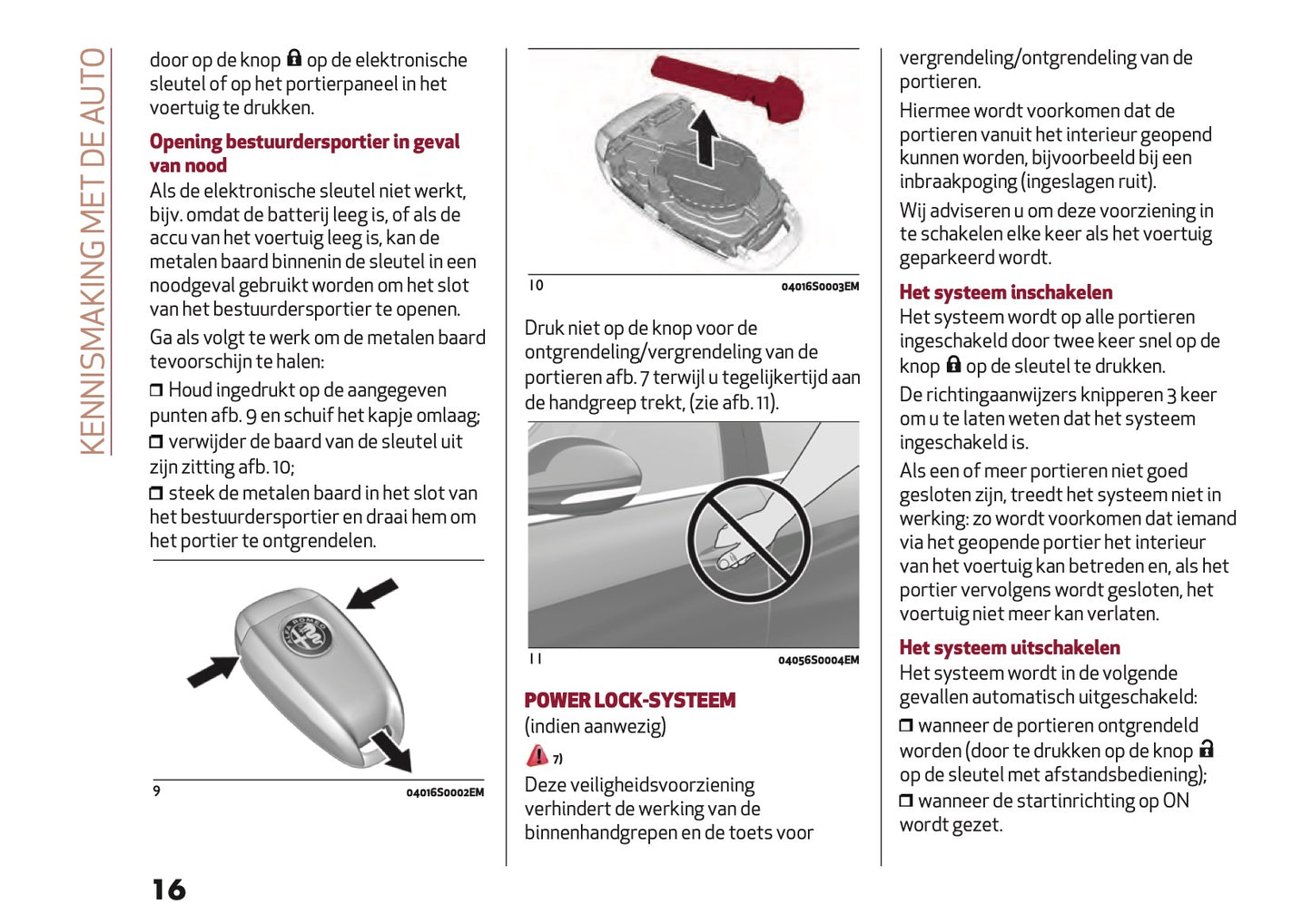 2020-2021 Alfa Romeo Giulia Owner's Manual | Dutch