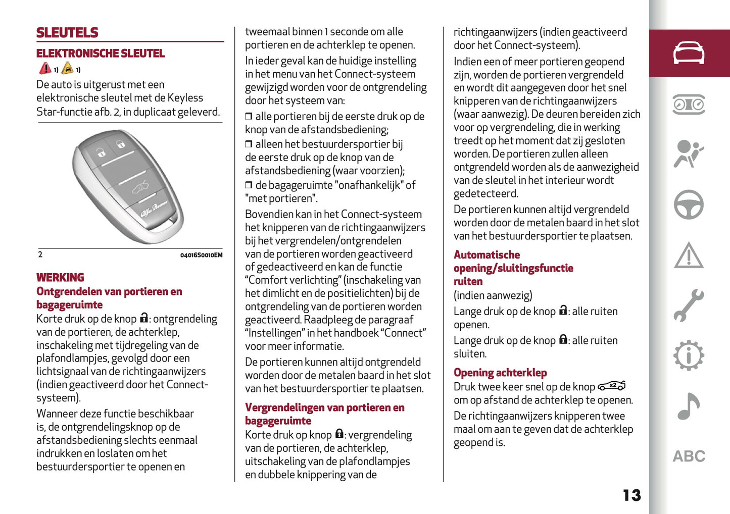 2021-2022 Alfa Romeo Giulia Gebruikershandleiding | Nederlands