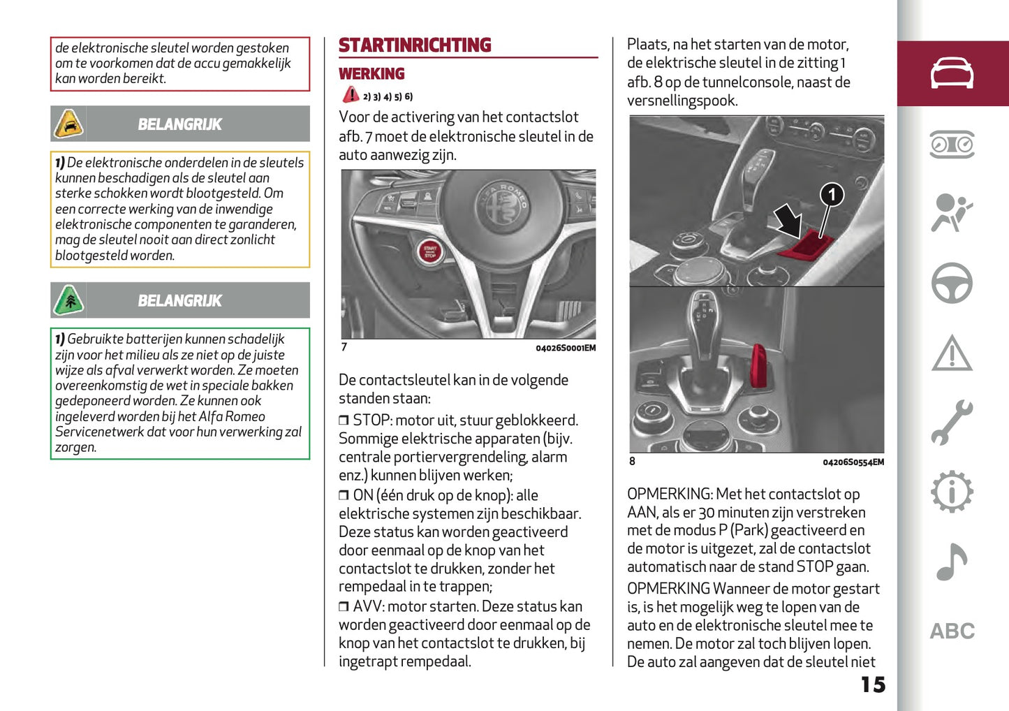 2021-2022 Alfa Romeo Giulia Gebruikershandleiding | Nederlands