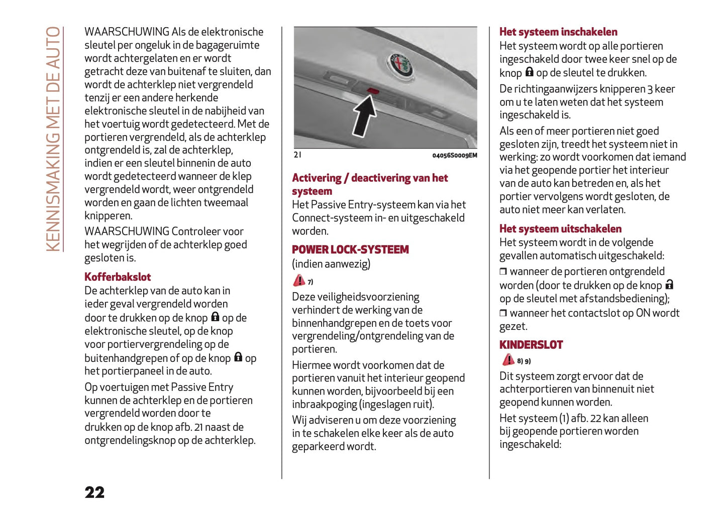 2021-2022 Alfa Romeo Giulia Gebruikershandleiding | Nederlands