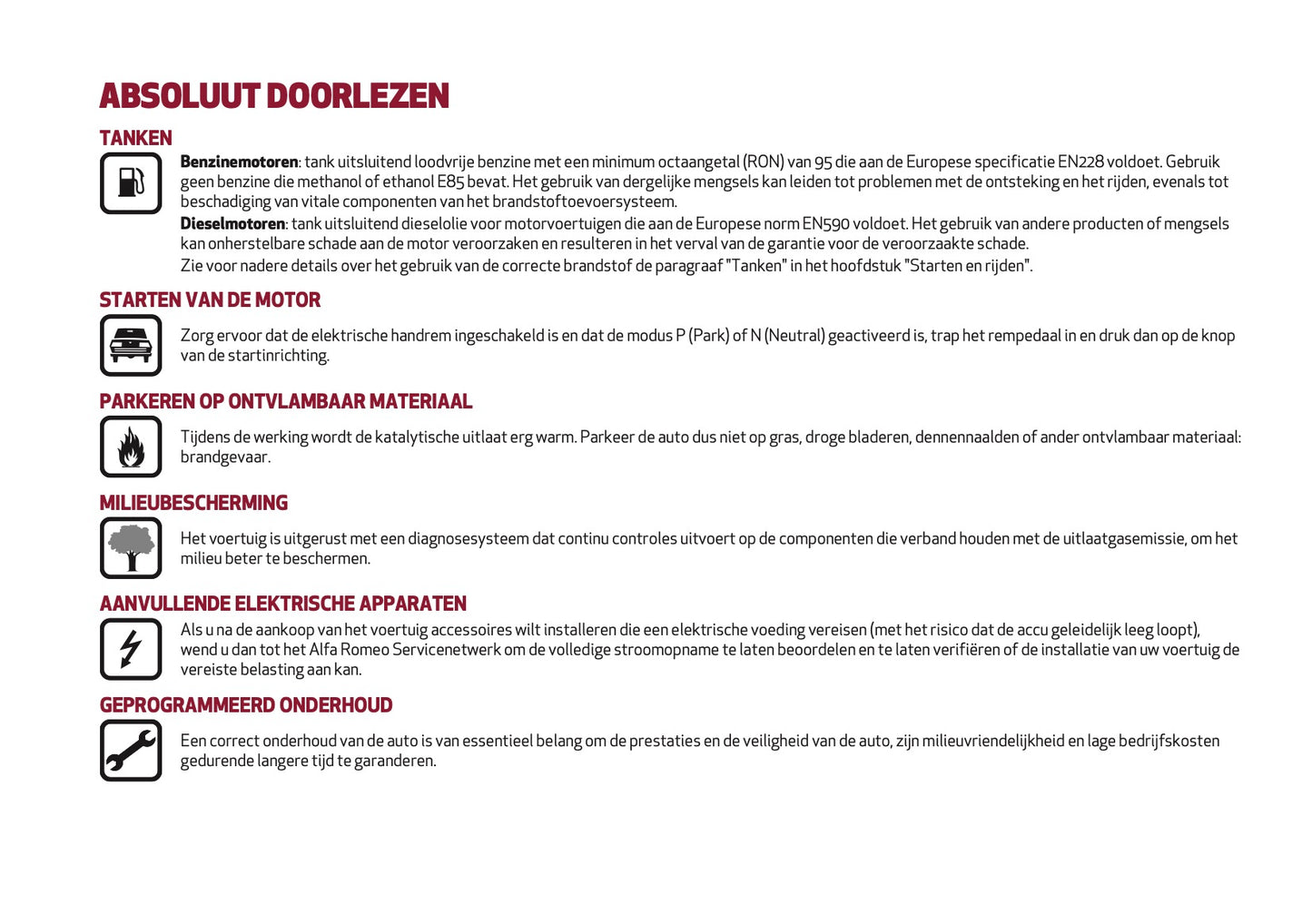 2021-2022 Alfa Romeo Giulia Gebruikershandleiding | Nederlands