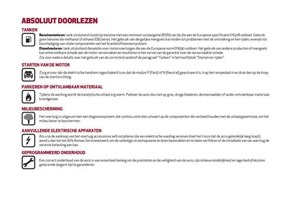 2021-2022 Alfa Romeo Giulia Gebruikershandleiding | Nederlands