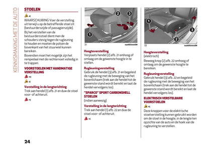 2023 Alfa Romeo Giulia Owner's Manual | Dutch
