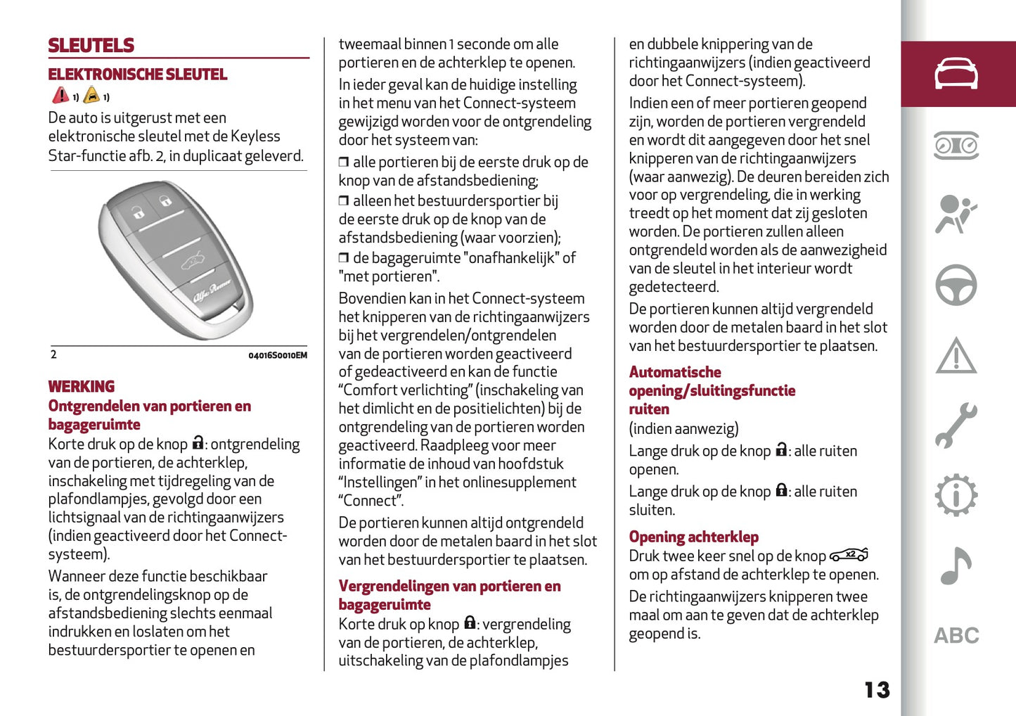 2026 Alfa Romeo Giulia Gebruikershandleiding | Nederlands