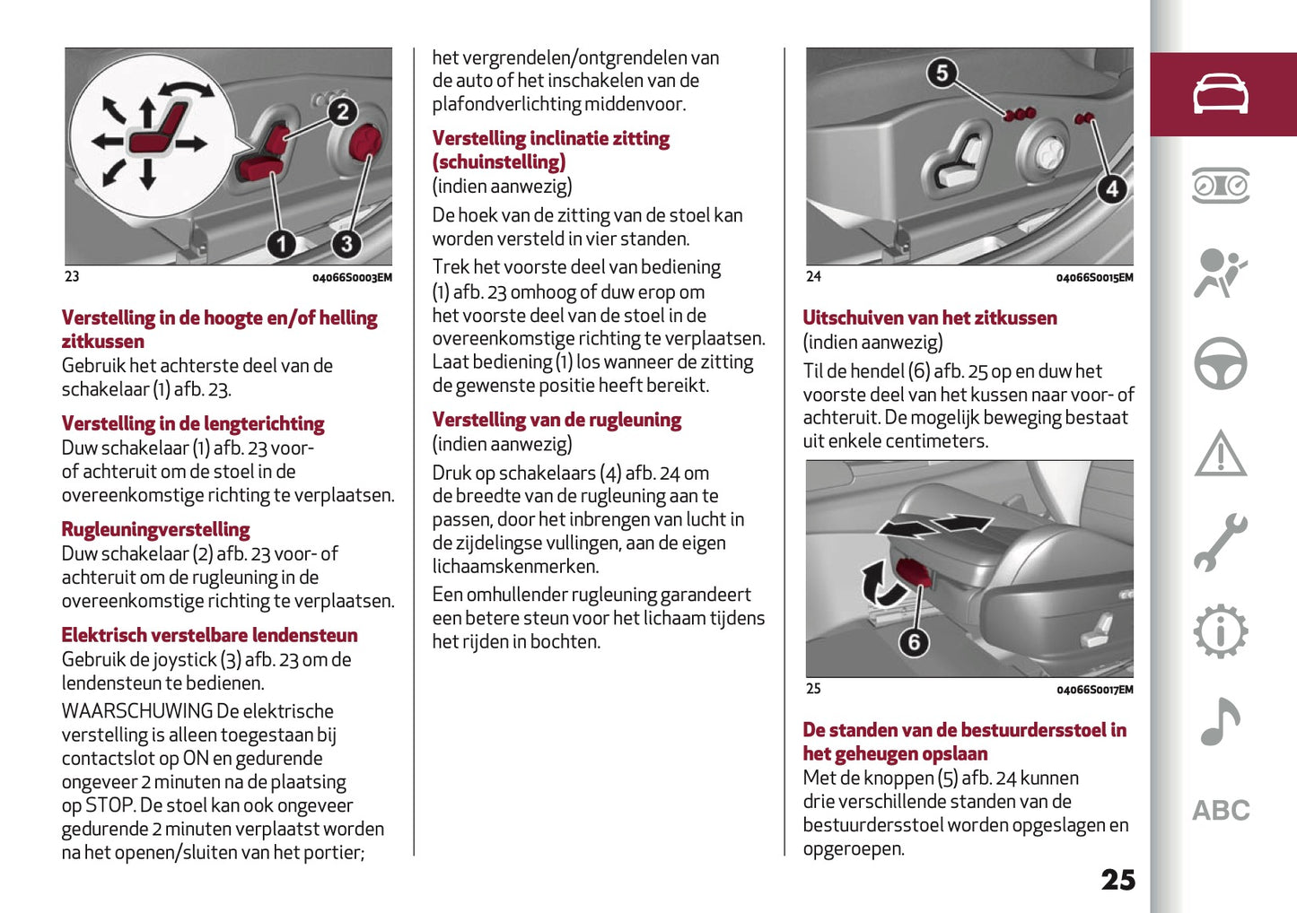 2026 Alfa Romeo Giulia Gebruikershandleiding | Nederlands