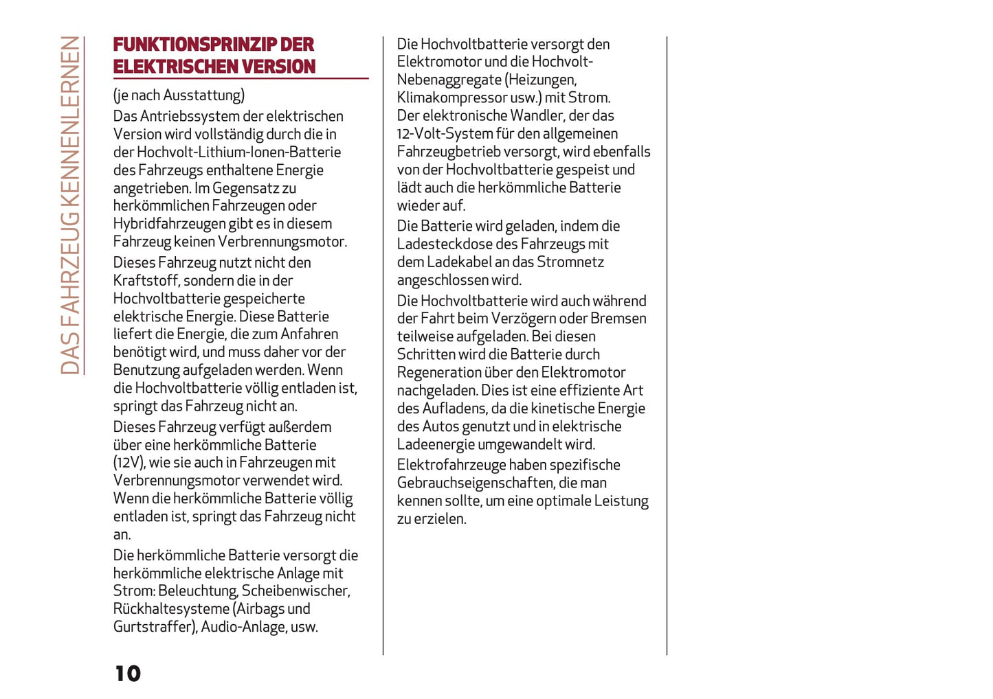 2026 Alfa Romeo Junior Owner's Manual | German