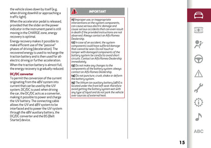 2025 Alfa Romeo Junior Owner's Manual | English