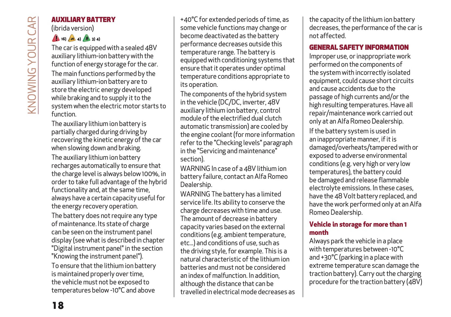 2026 Alfa Romeo Junior Owner's Manual | English