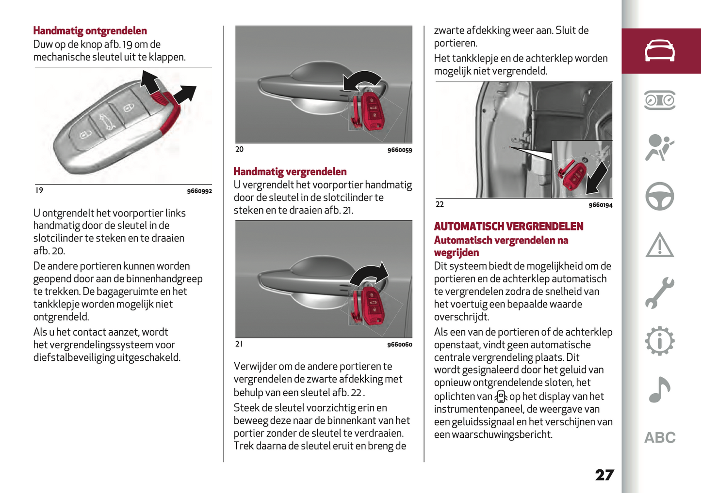 2024 Alfa Romeo Junior Gebruikershandleiding | Nederlands