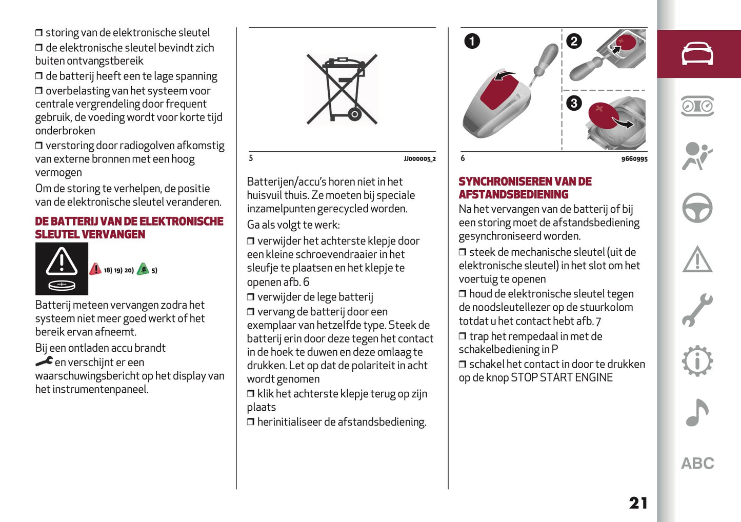 2025 Alfa Romeo Junior Owner's Manual | Dutch