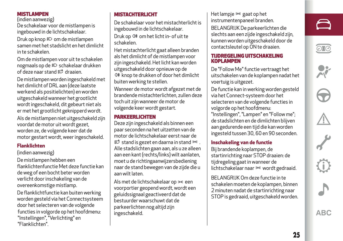 2018 Alfa Romeo Stelvio Gebruikershandleiding | Nederlands