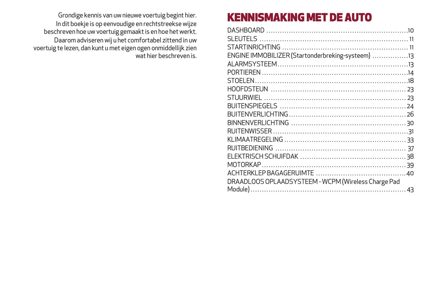 2020 Alfa Romeo Stelvio Owner's Manual | Dutch