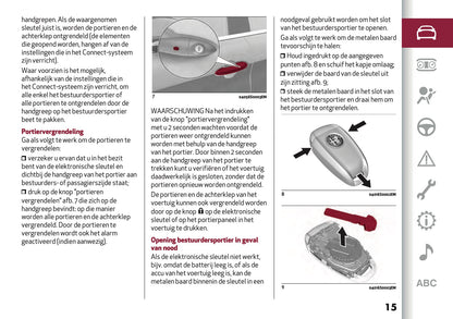 2020 Alfa Romeo Stelvio Owner's Manual | Dutch