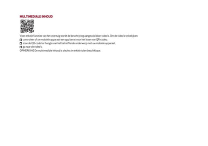 2020 Alfa Romeo Stelvio Owner's Manual | Dutch